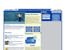 Tablet Screenshot of coolrunning.com