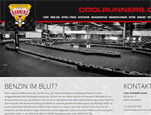 Tablet Screenshot of coolrunning.de